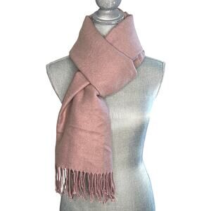 Women's Super soft gray & mauve scarf